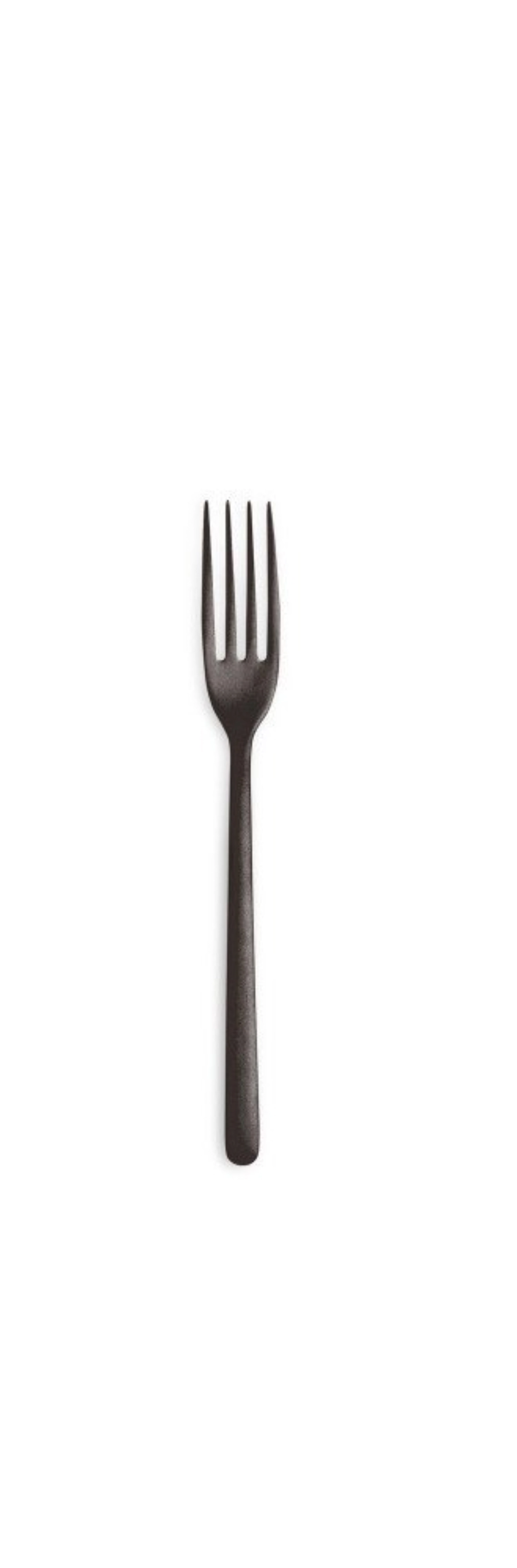 Canada Fourchette à gâteau 18 0 Vintage Black