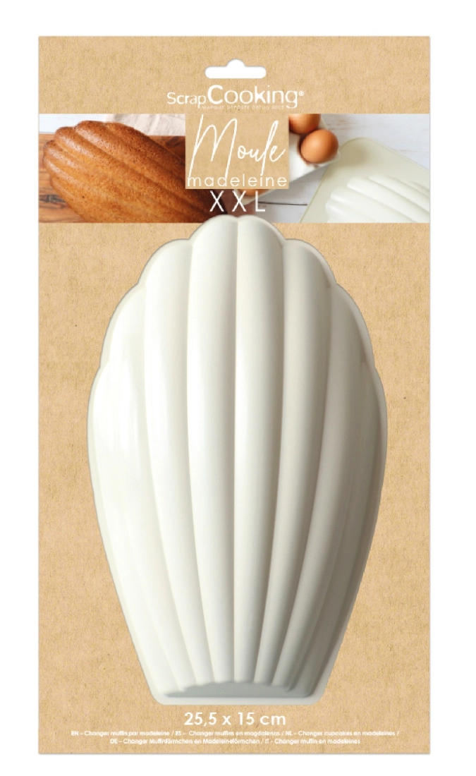 Madeleine moule à pâtisserie xxl antiadhésif