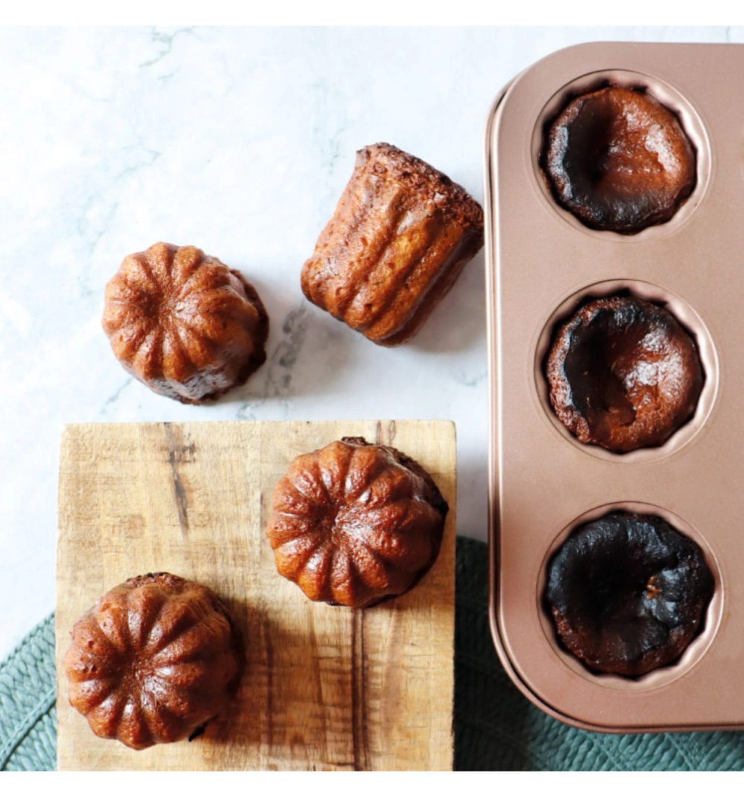 Backform für 9 Cannelé