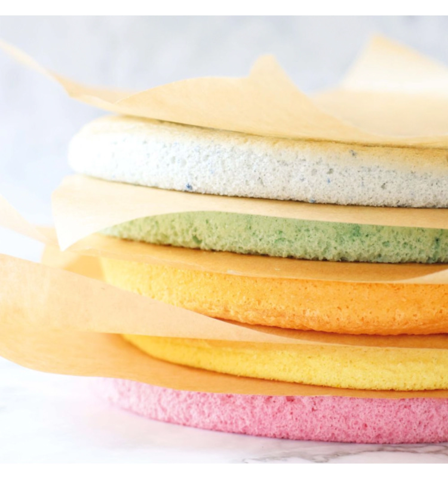 5 moules en silicone pour layer cake