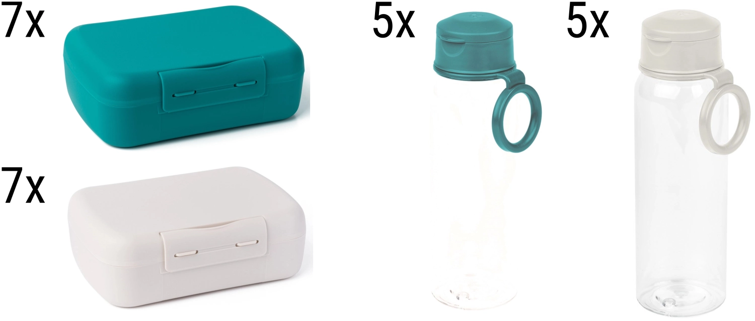 Basic brunch display (vert foncé,beige)