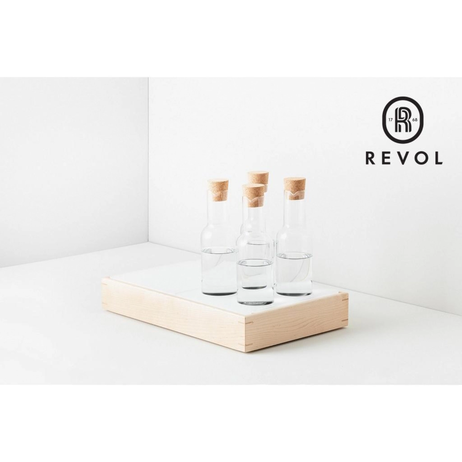 En Scence Platte GN 1/3 für 2 Karaffen/Flaschen