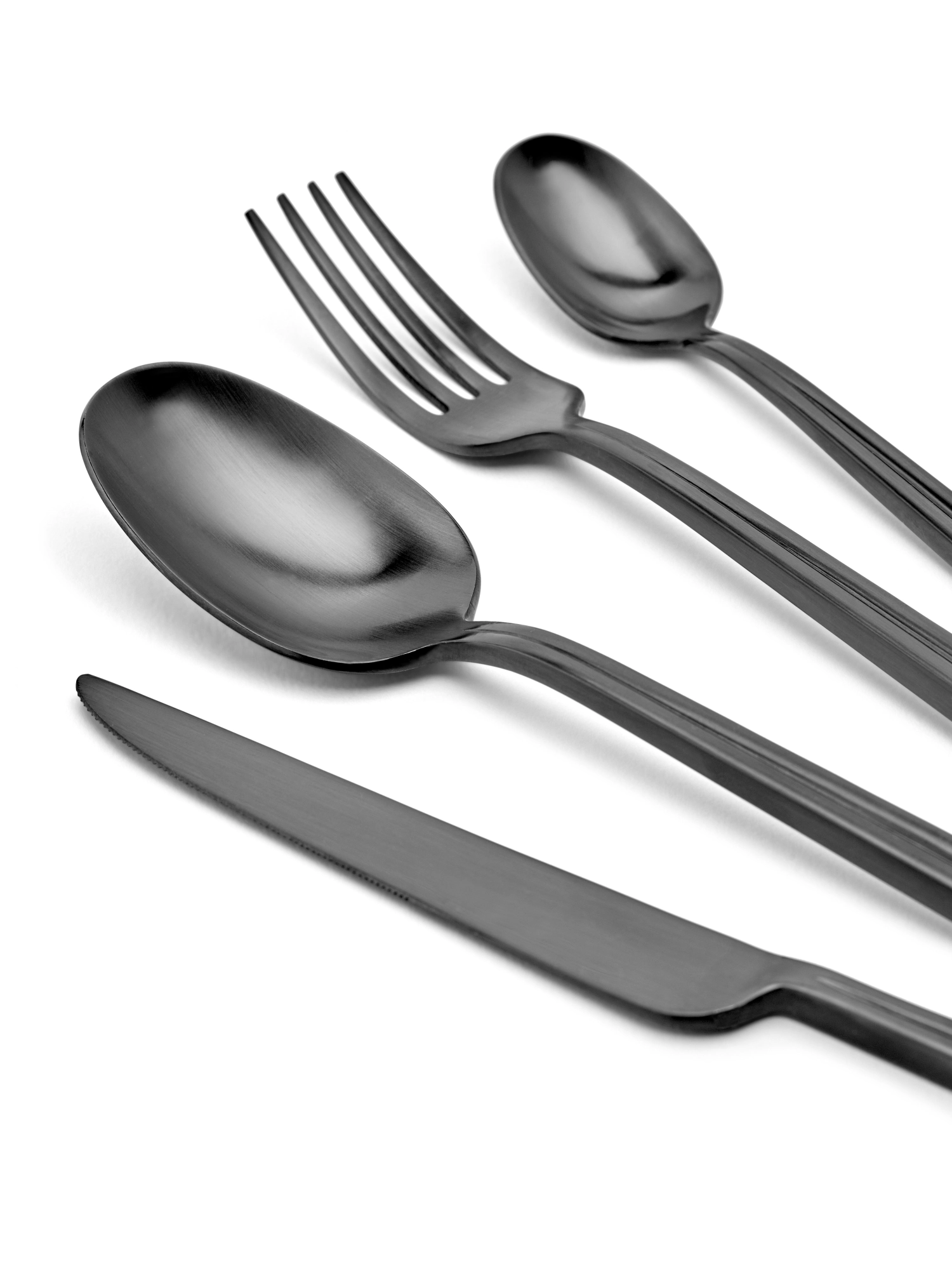 Dune cuillère à café noir 13.78x2.7x0.83