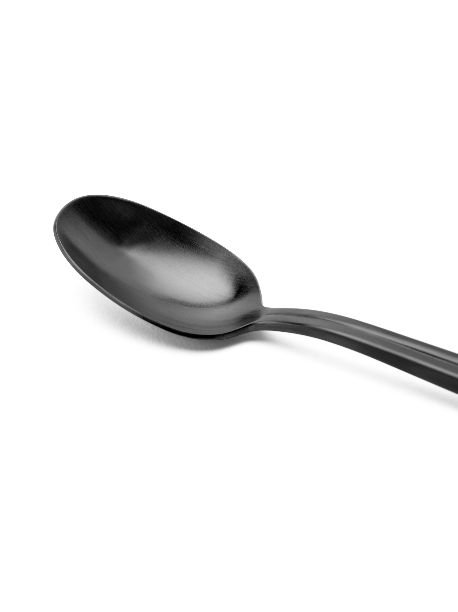 Dune cuillère à yogourt noir 17.61x3.24x1.01