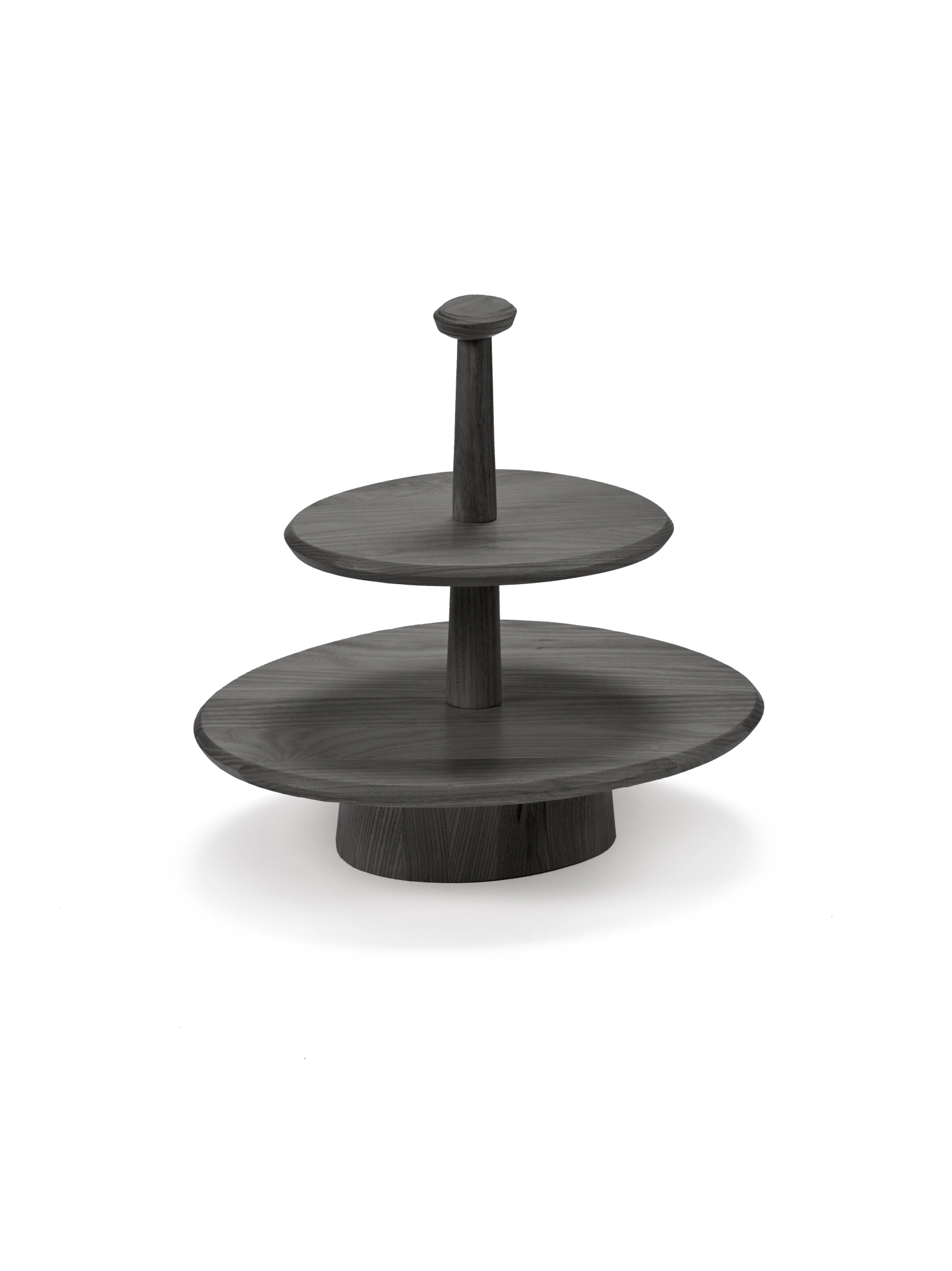 Dune présentoir à gâteaux 01 Two Tier noir 41x39x38.5