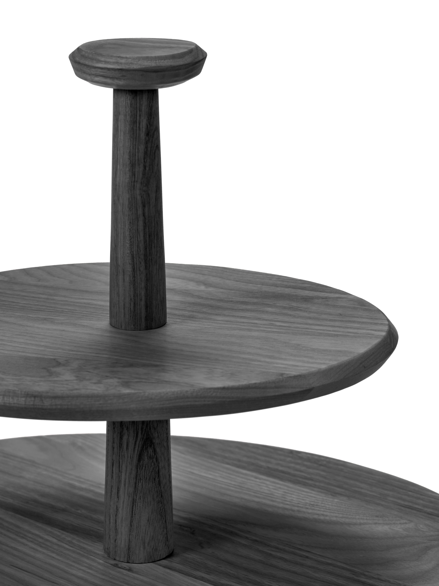 Dune présentoir à gâteaux 01 Two Tier noir 41x39x38.5