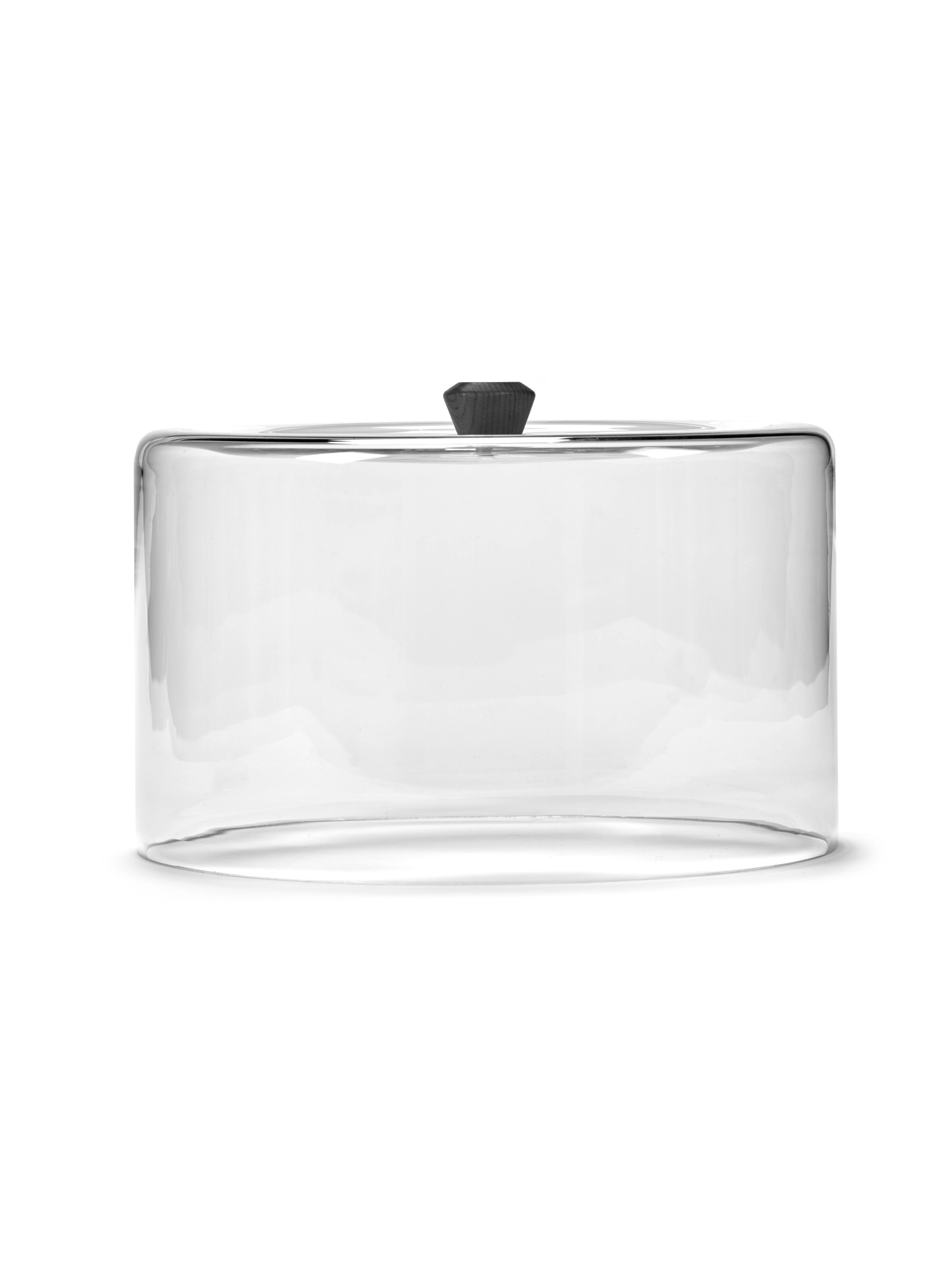 Dune verre Dome noir D30.5xH17