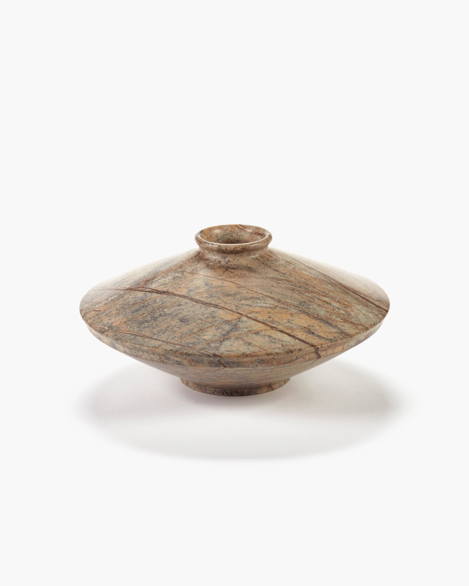 Dune Vase 1 braun D32xH15