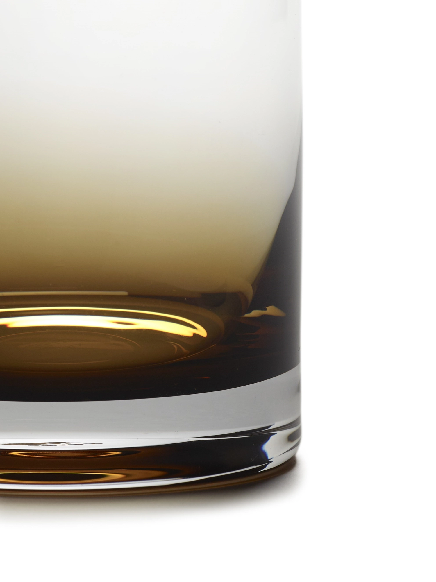 Verre à whisky Zuma ambre D8x8.5