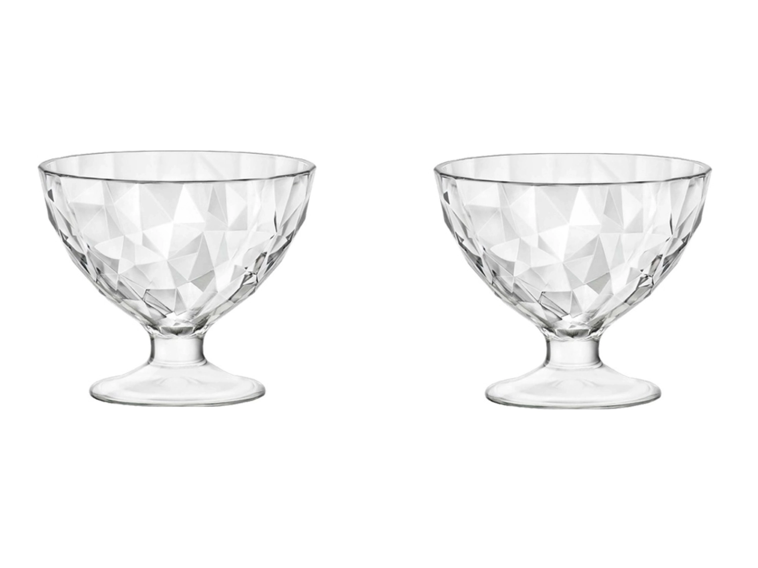 Lot de 2 coupes Diamond