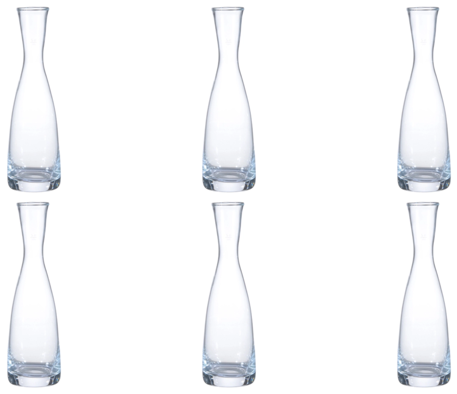 Lot de 6 carafes Budelle