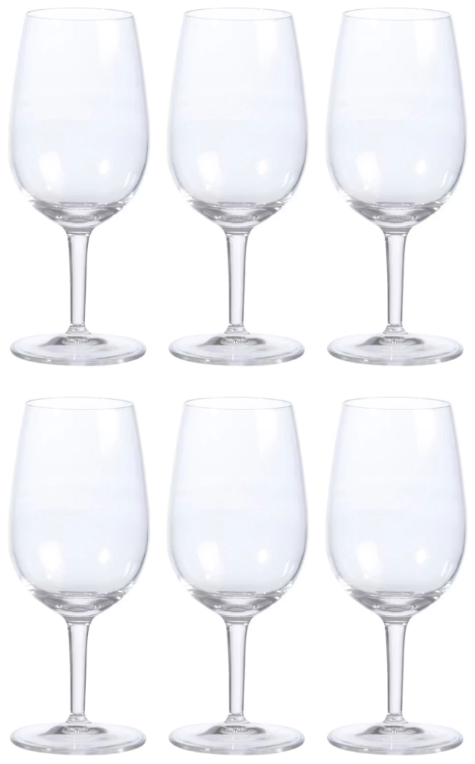 Lot de 6 coupes à vin DOC 31cl
