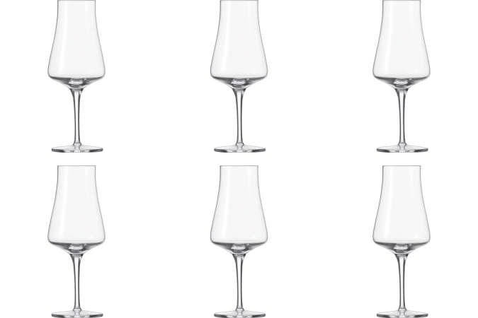 Lot de 6 calices Fine Cognac 17
