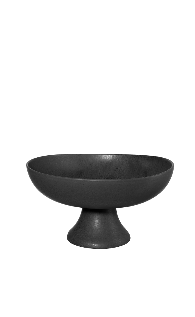 Grande Obstschale auf Fuss iron