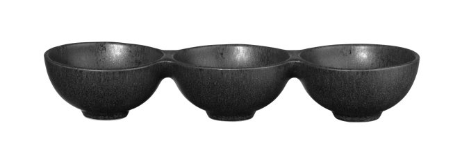 Grande 3er Schale iron