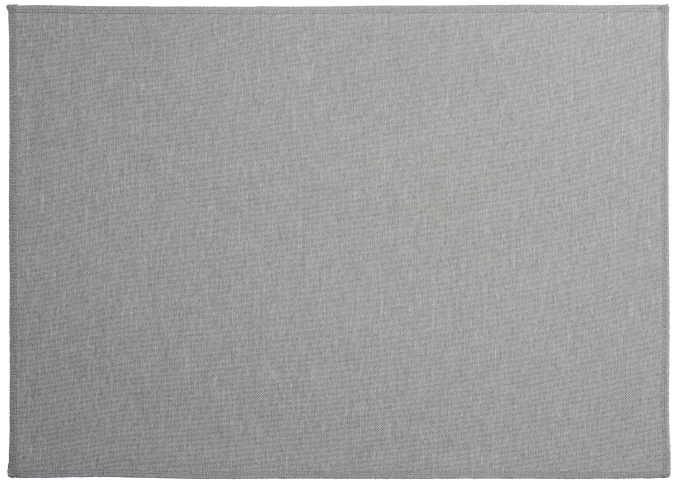 Fabric Tischset, silvergrey