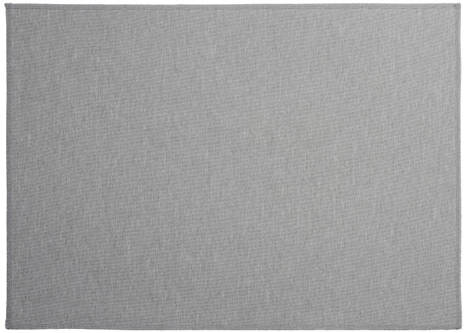 Set de table en tissu, gris argenté