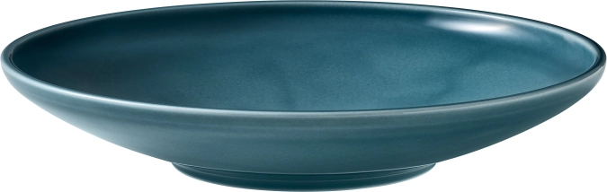 Companion Teller tief rund coupe petrol 28cm