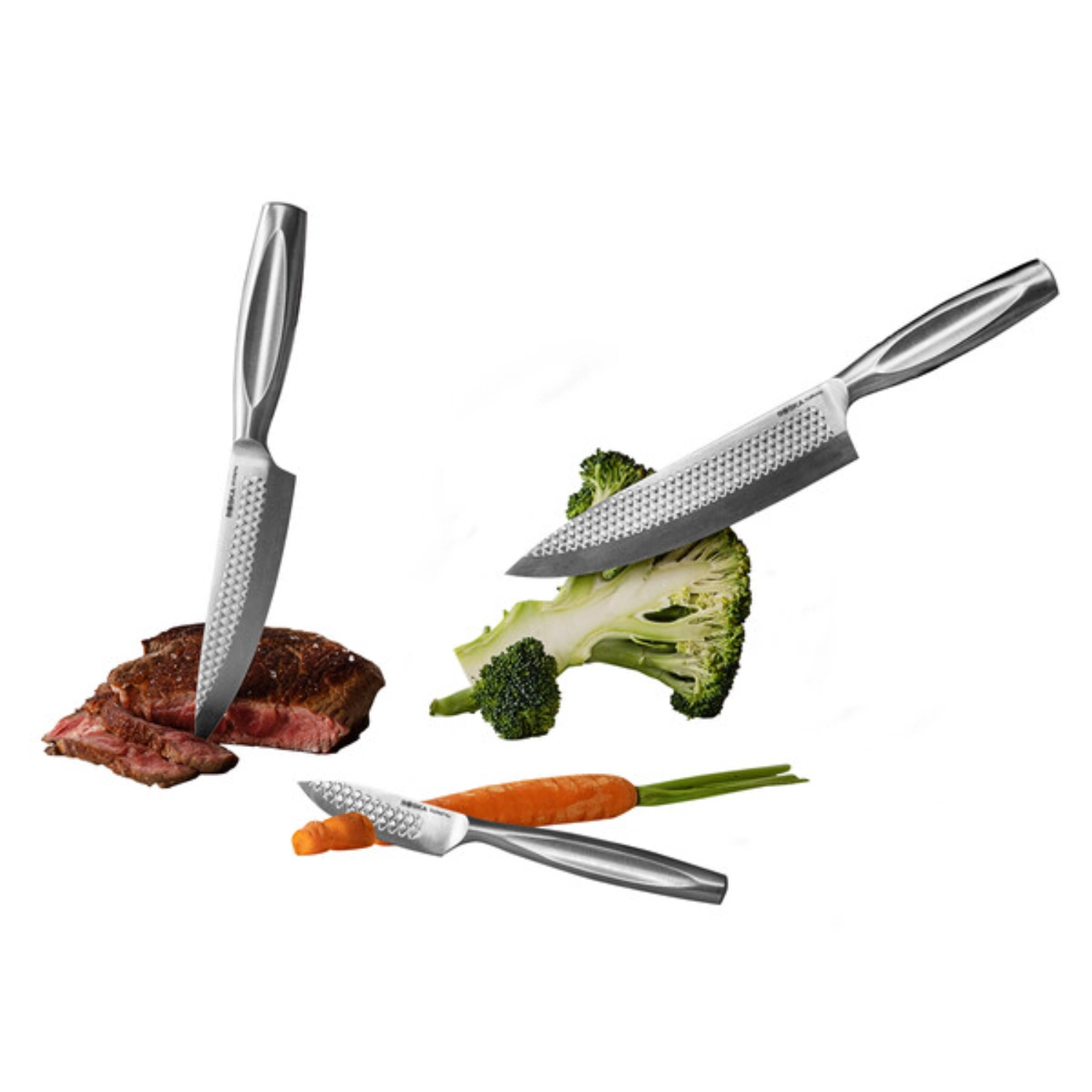 Monaco+ Messer gezahnt