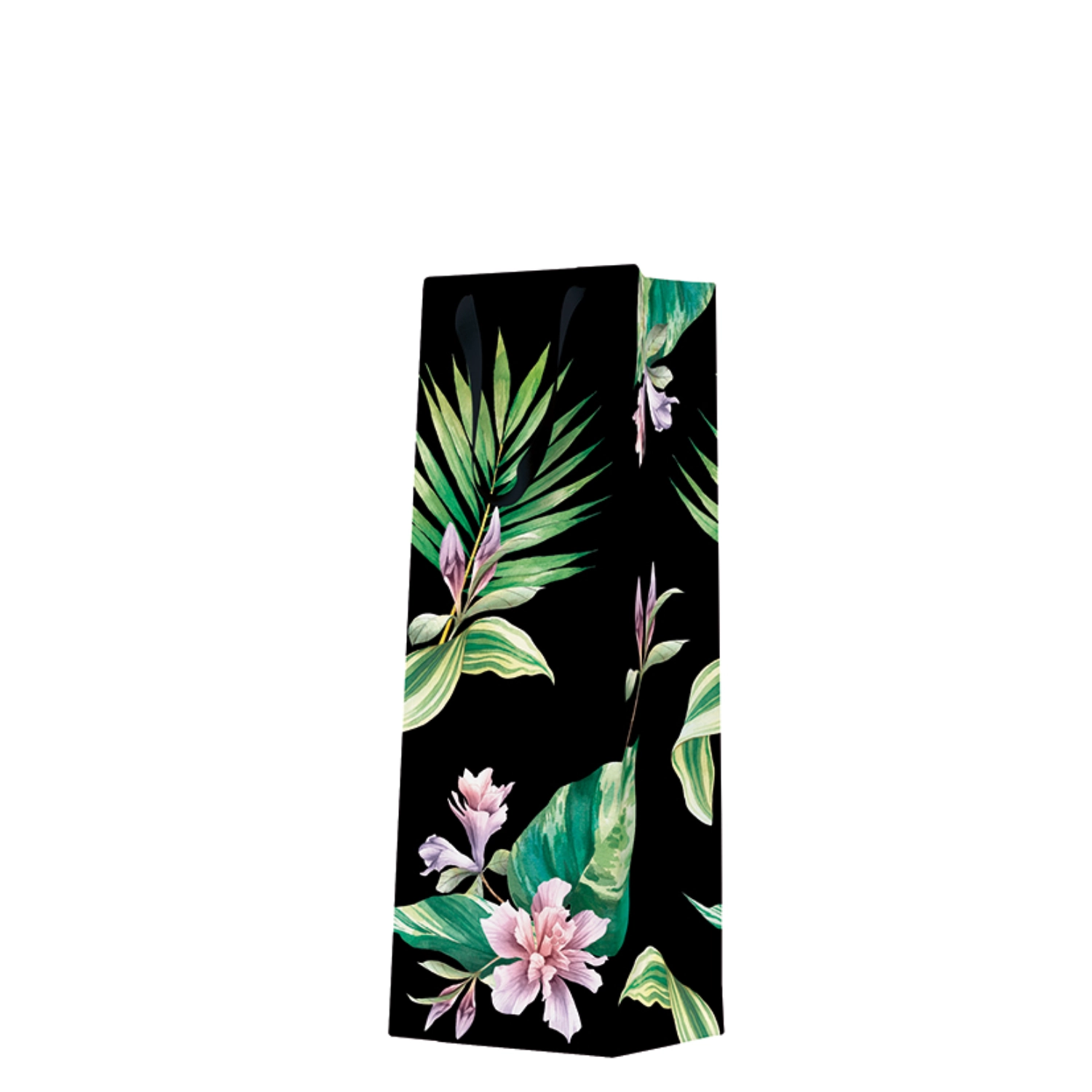 Sac cadeau Bouteille Exotic Flowers