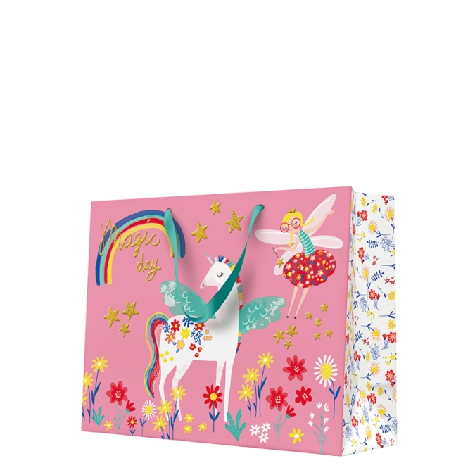 Geschenktüte Horizontal Fairy Unicorn