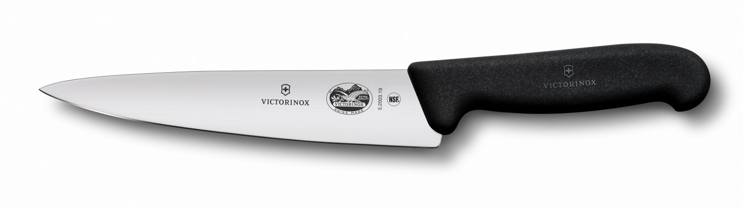 Fibrox, Kochmesser, schwarz