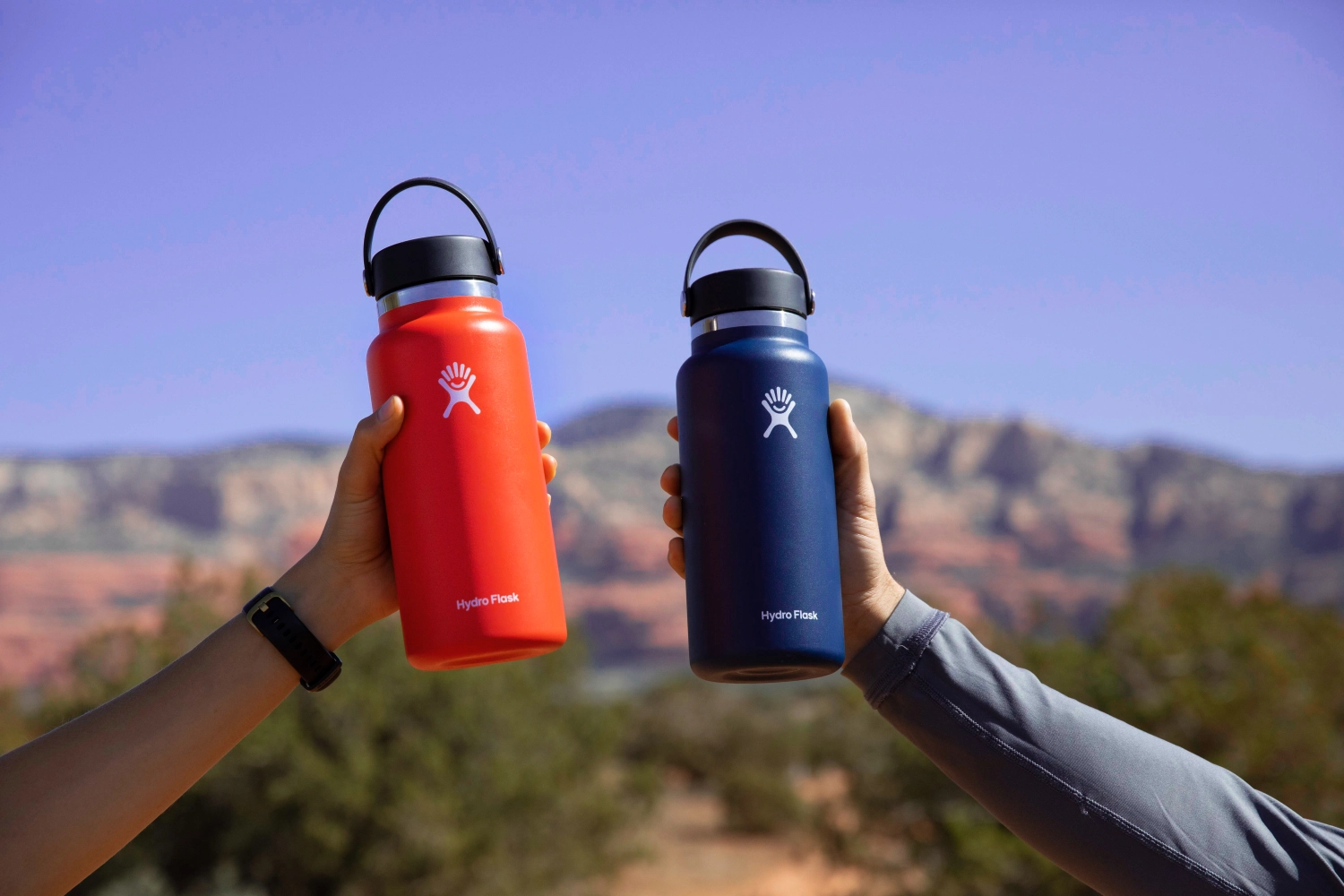 Trinkflasche Wide Flex Deckel