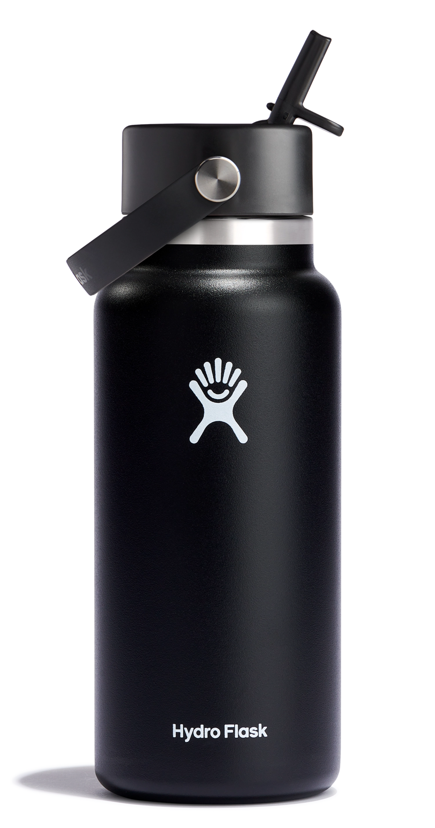 Gourde Wide Flex Couvercle avec paille