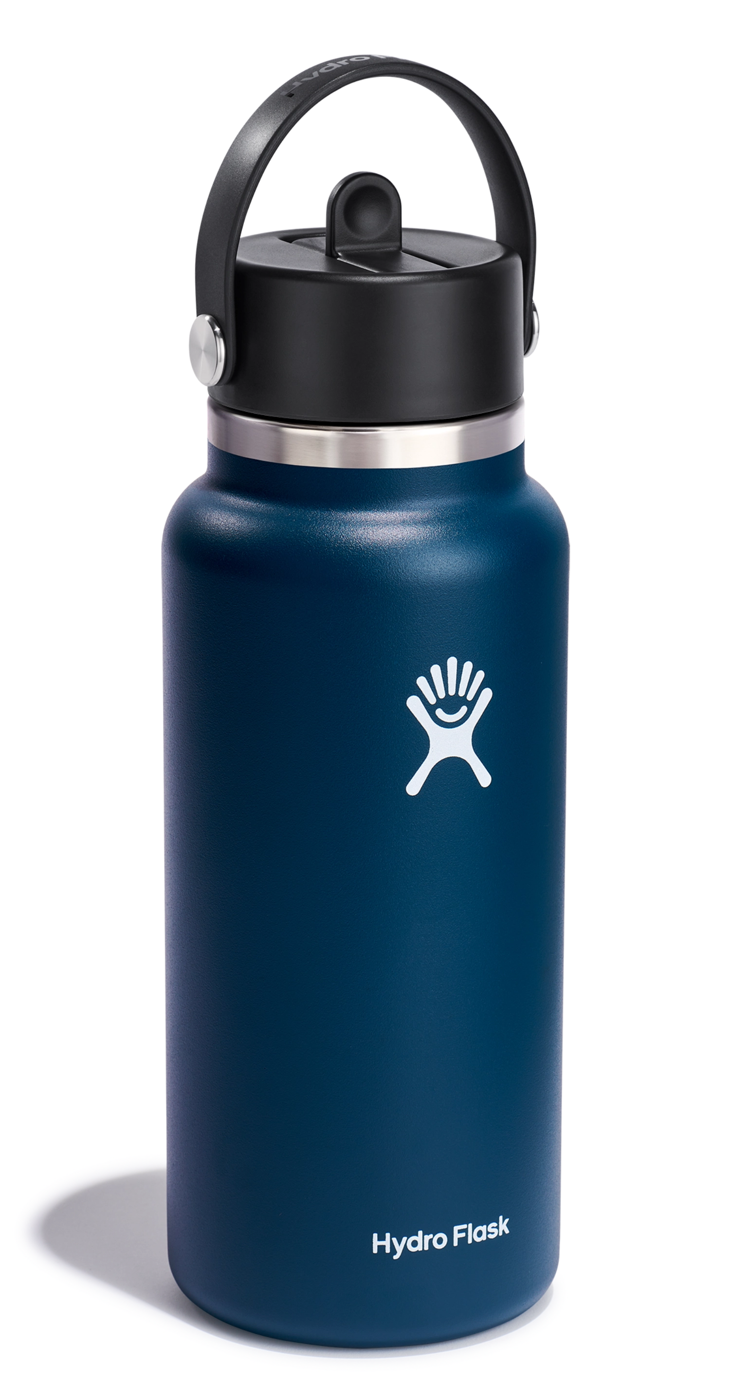 Gourde Wide Flex Couvercle avec paille