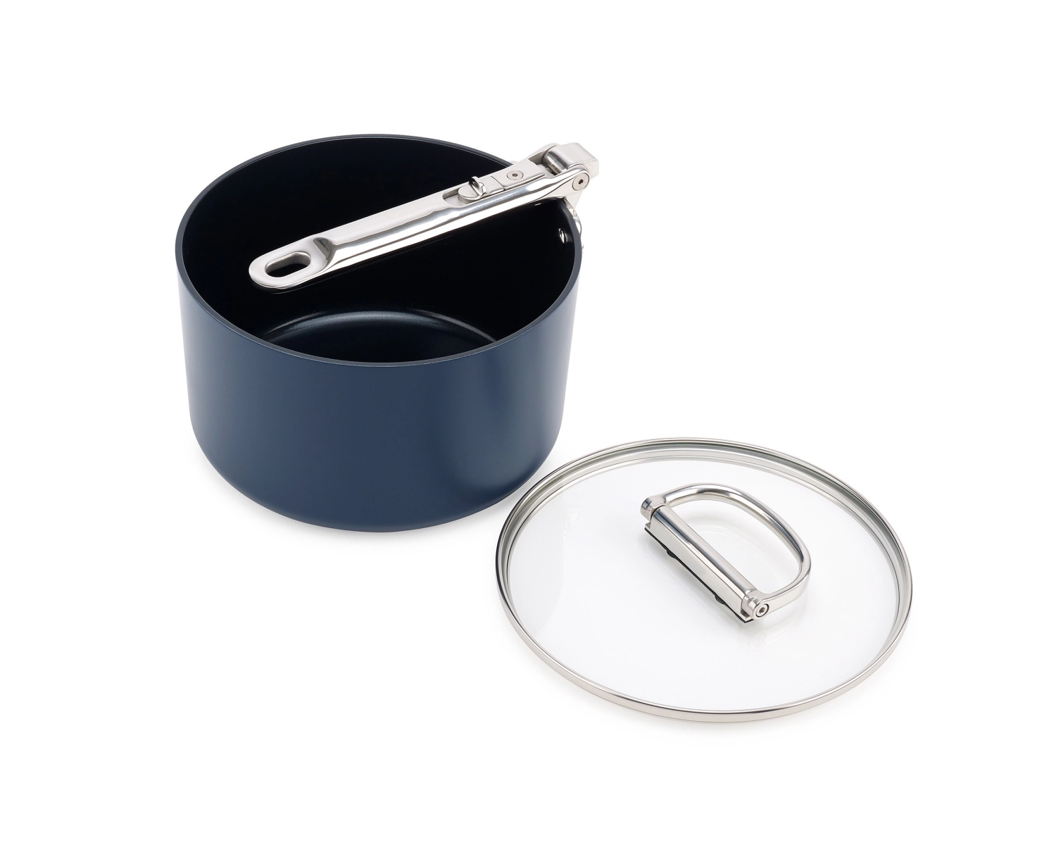 Space Stielkasserolle Griff klappbar mit Deckel