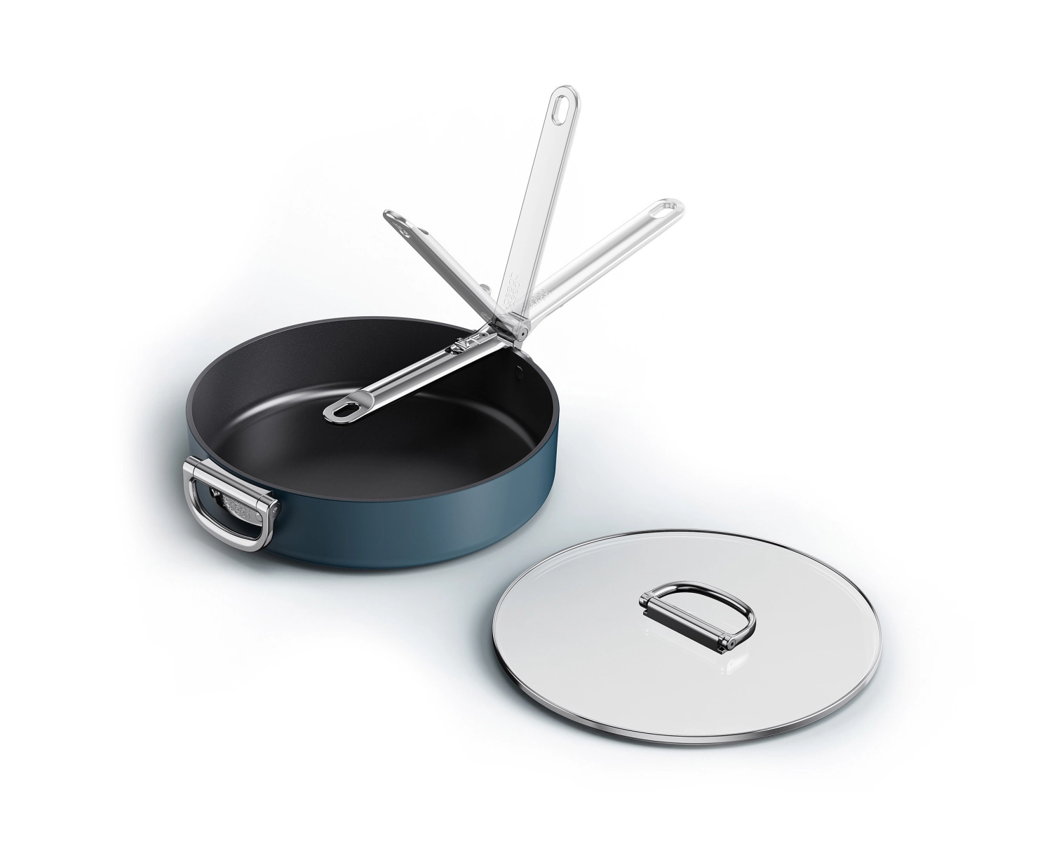 Space Stielkasserolle Griff klappbar mit Deckel