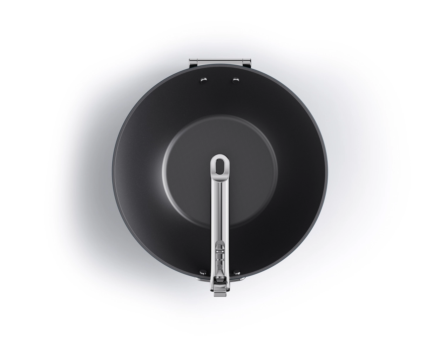 Space Wok mit Klappgriff ohne Deckel antihaft