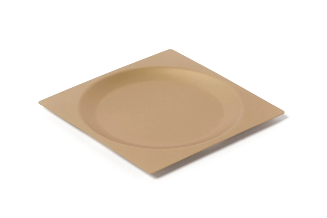 Lab 18/10 assiette en acier inoxydable