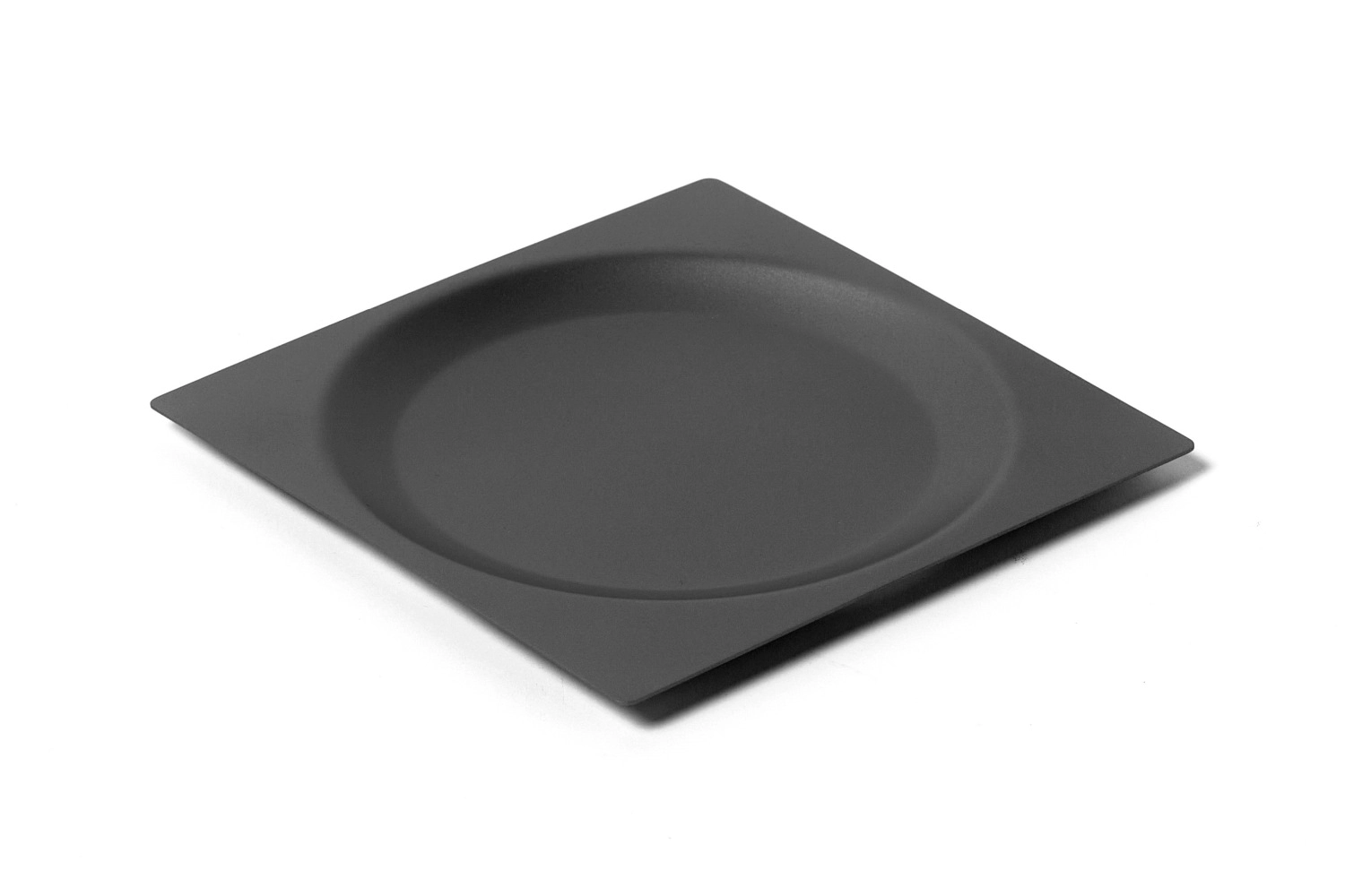 Lab 18/10 assiette en acier inoxydable