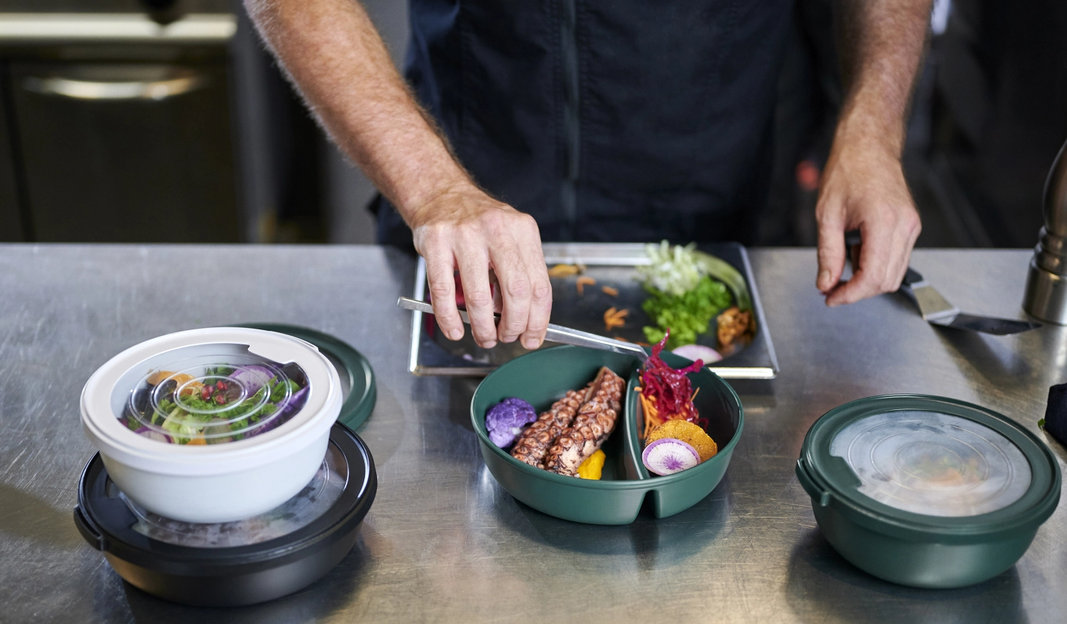 Mepal pro, Essschale duo 350+700ml