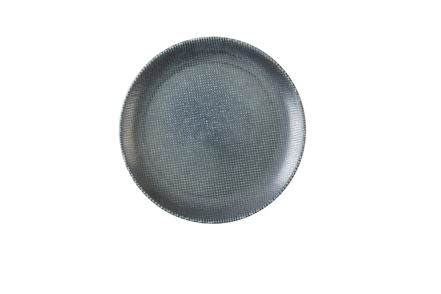 S.P. Astro Metallic Blue Coupe Assiette plate