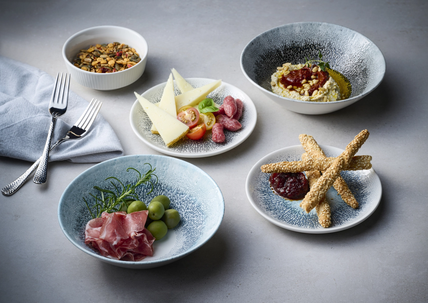 S.P. Fusion Agate Grey Plat profond