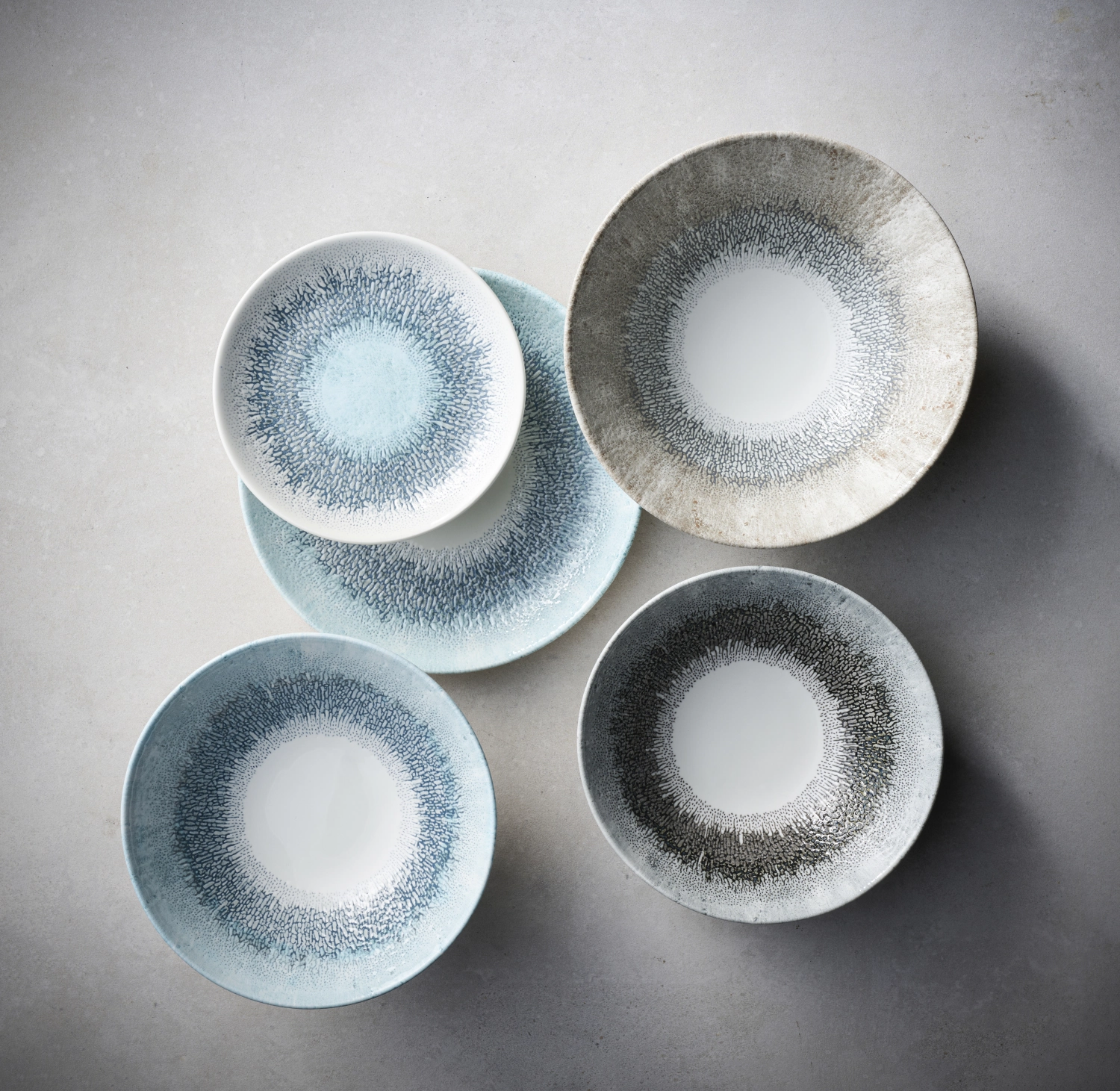 S.P. Fusion Agate Grey Bol profond