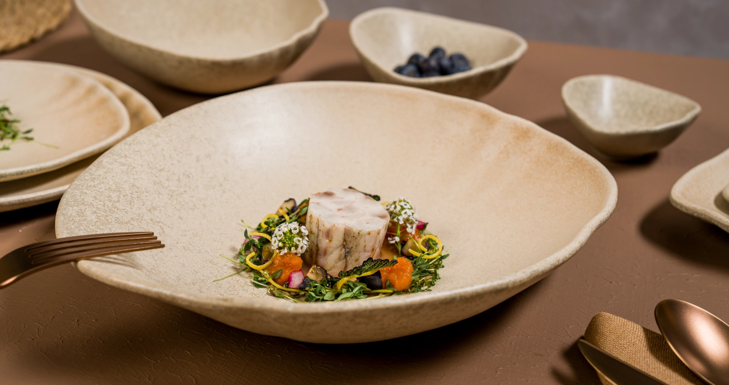 Tone Sahara Assiette ovale L15cm