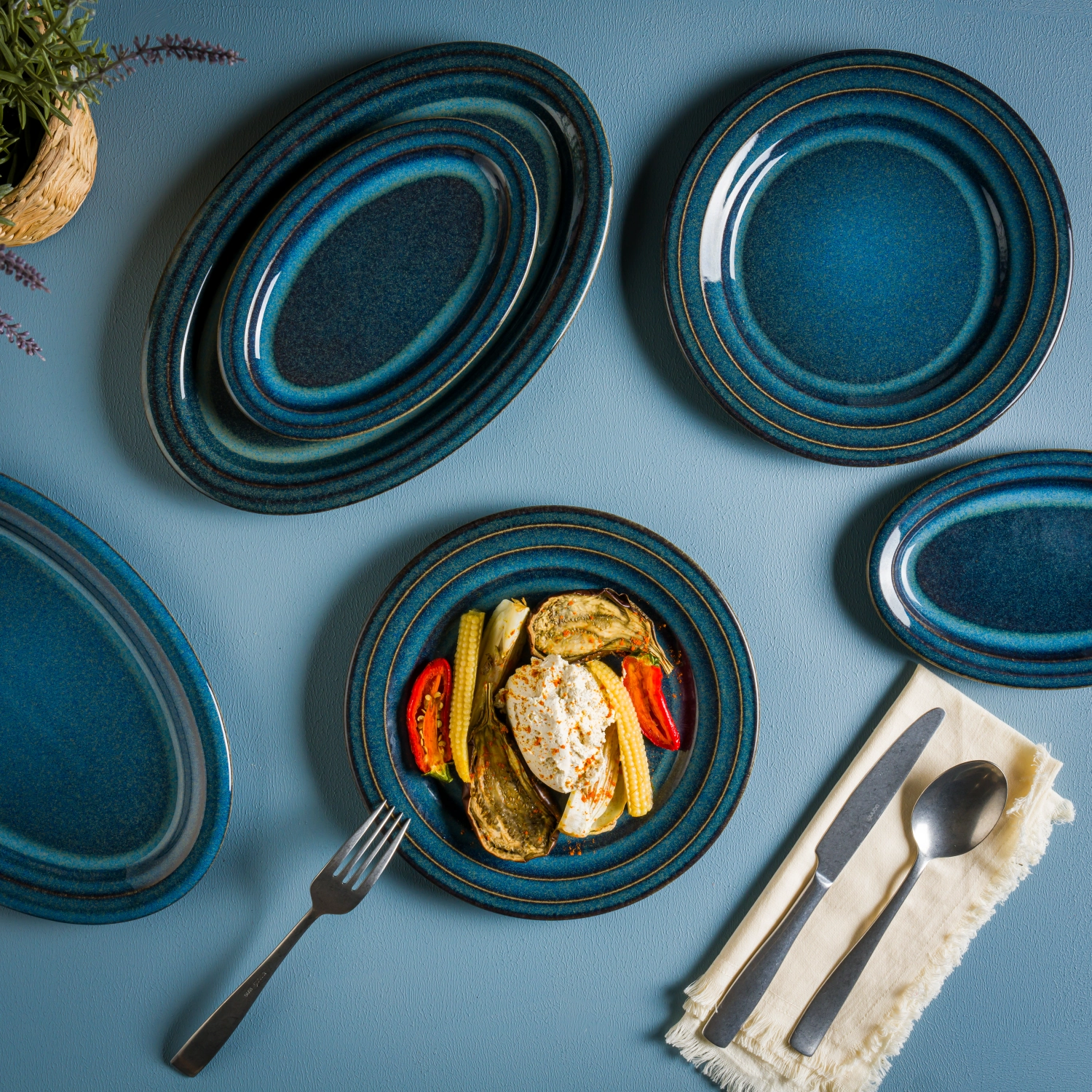 Halo Ocean assiette plate D24cm