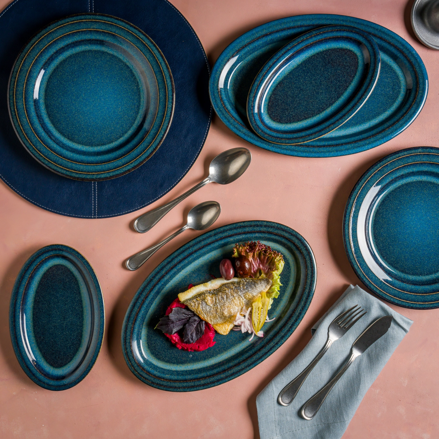 Halo Ocean assiette plate D24cm