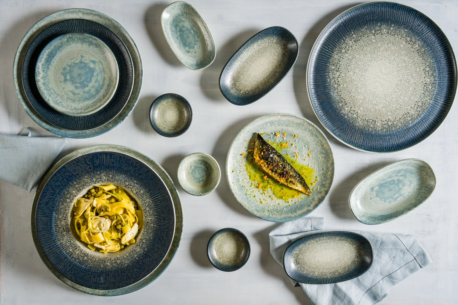 Assiette ovale Arctic Gourmet 15x8.5cm