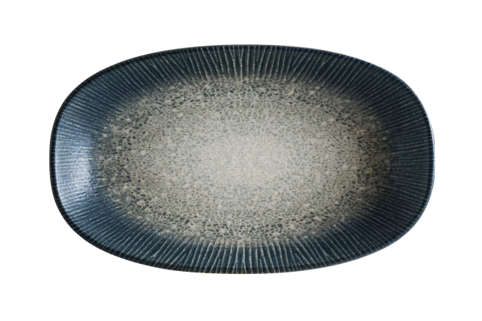 Assiette ovale Arctic Gourmet 19x11cm