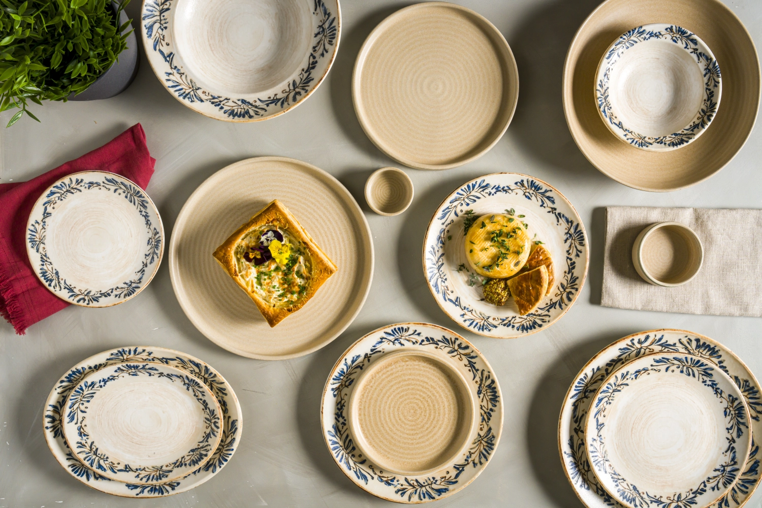 Assiette plate Grandma Gourmet D25cm