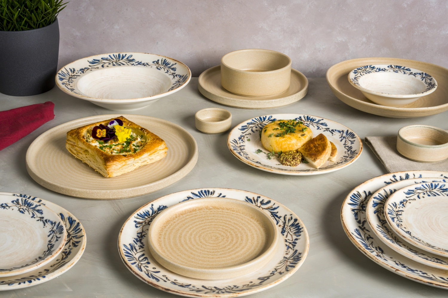 Assiette plate Grandma Gourmet D25cm