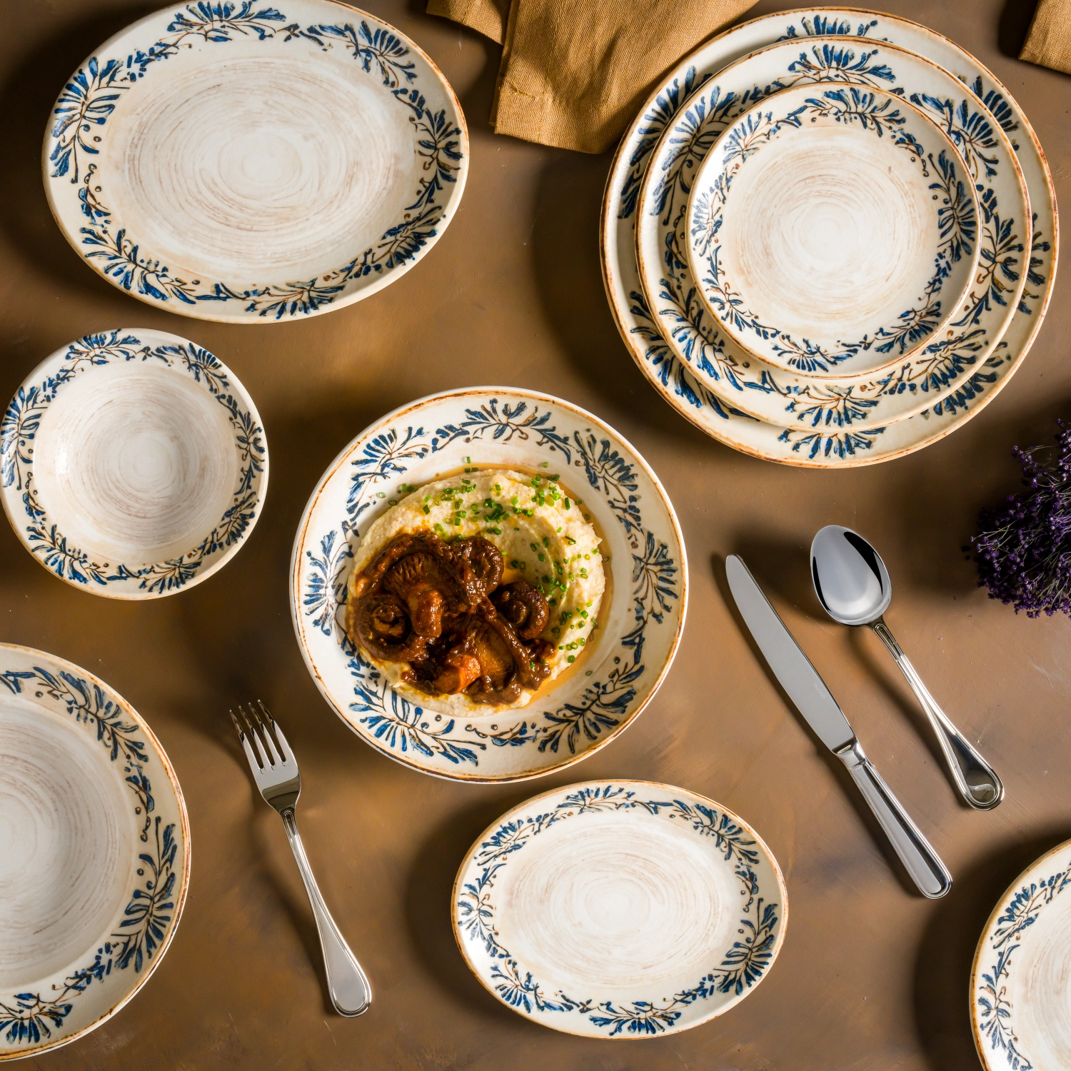 Assiette plate Grandma Gourmet D25cm