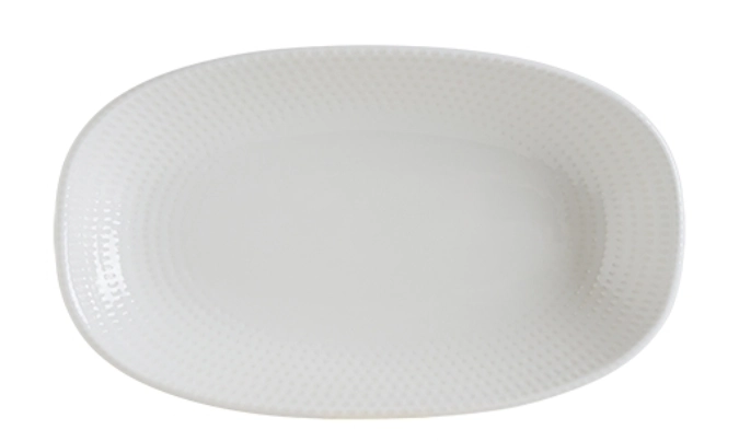 Pure Dot Gourmet Teller oval 15x8.5cm