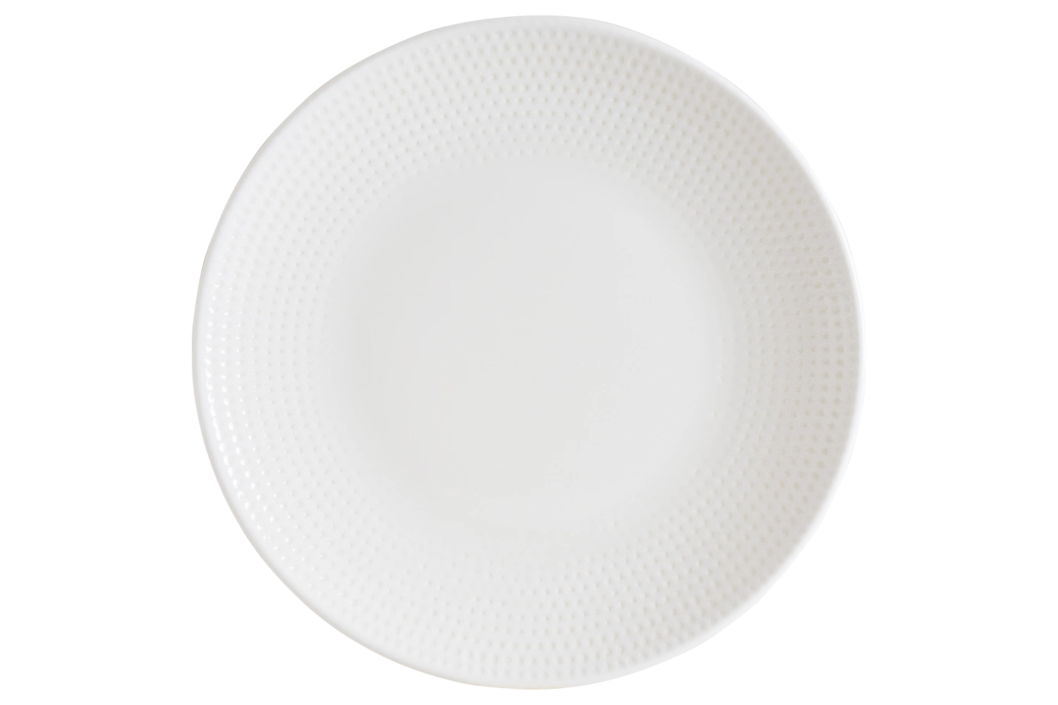 Assiette plate Pure Dot Gourmet D21cm