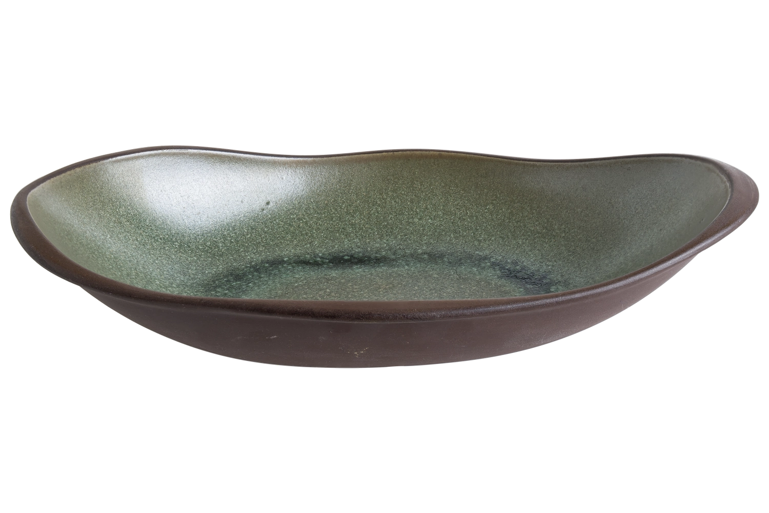 Assiette ovale Lagoon L27cm