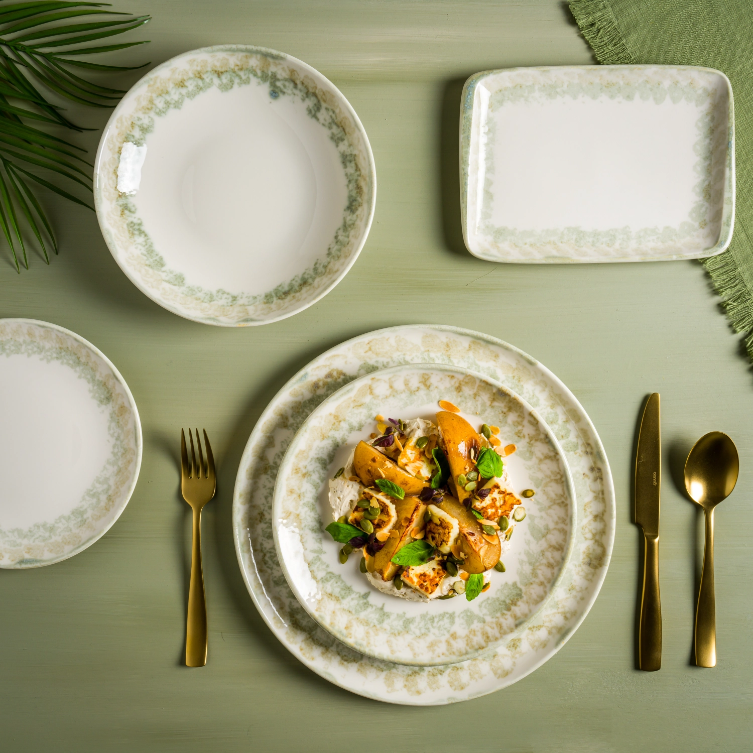 Assiette creuse Moon Forest Gourmet D27cm